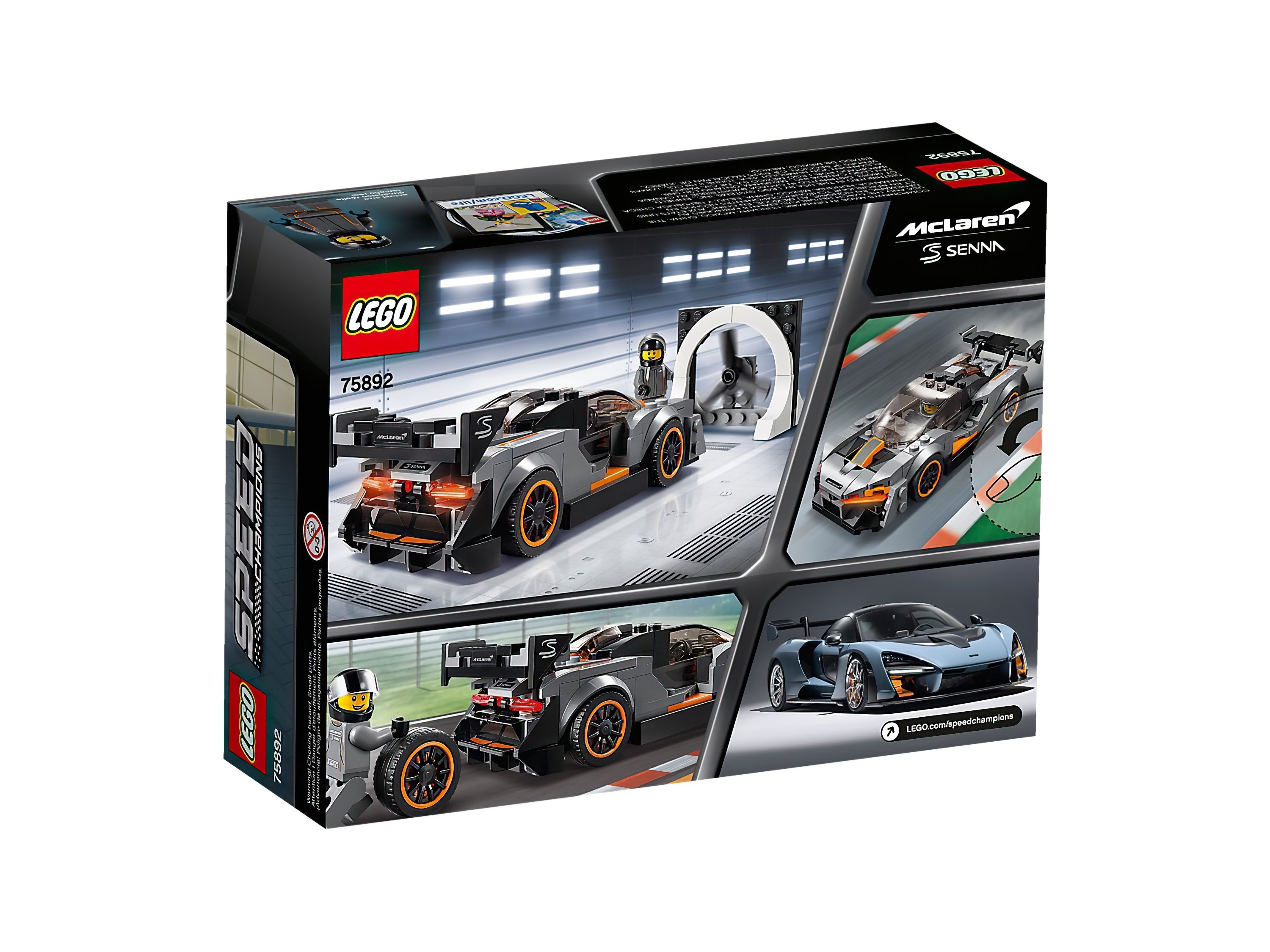 LEGO 75892 Speed Champions Автомобиль McLaren Senna фото 5