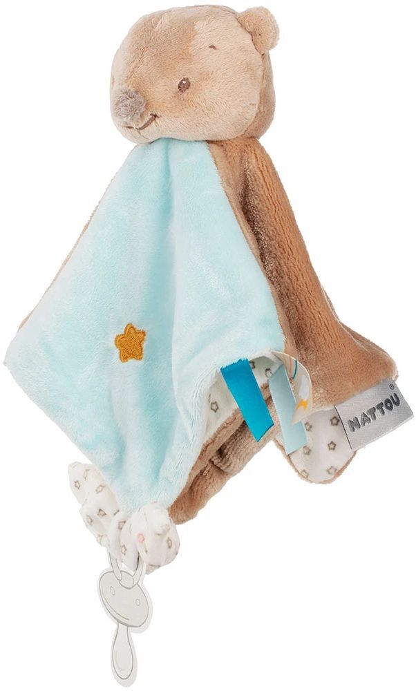 Мягкая игрушка Nattou Doodoo мишка Базиль (562126) фото 3