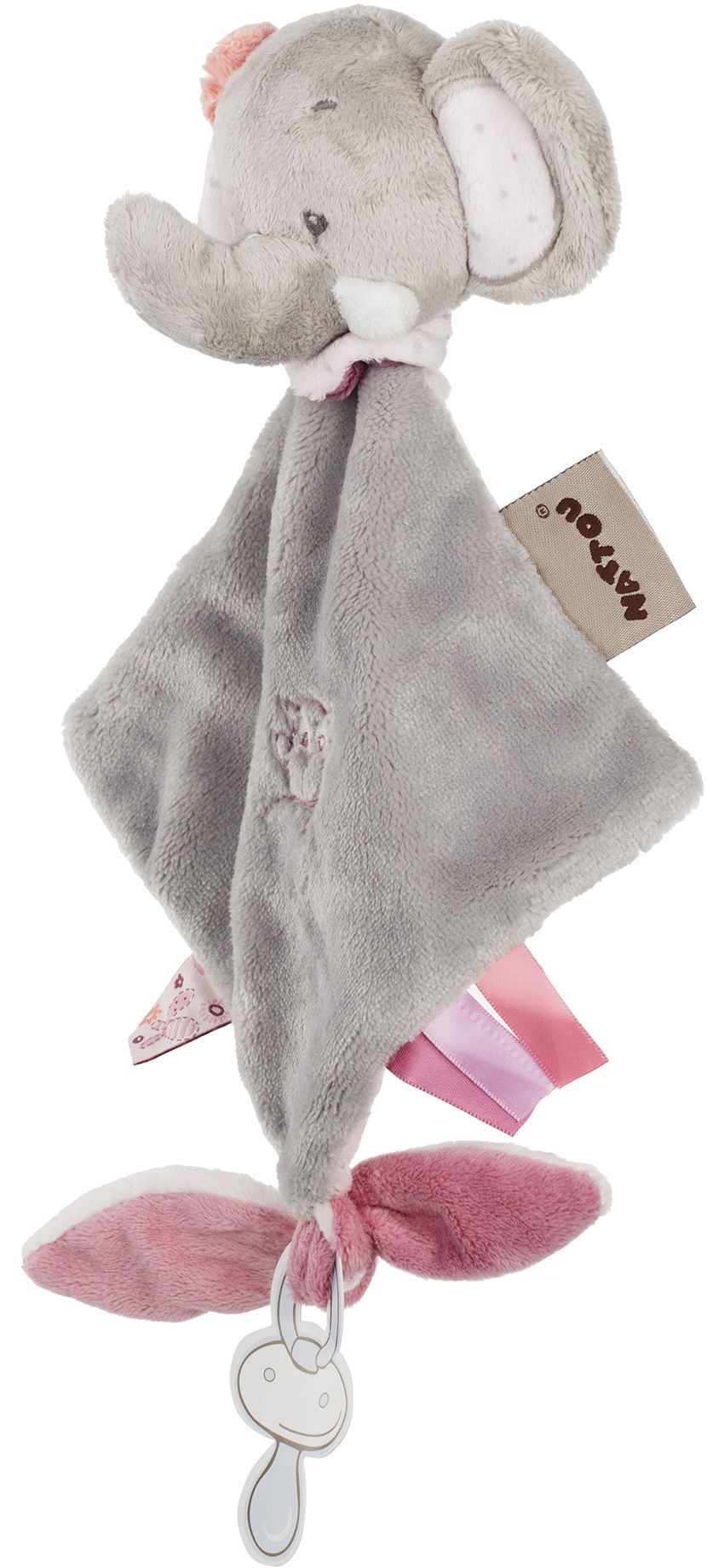 М'яка іграшка Nattou маленька Doodoo слоник Адель (424141)фото4