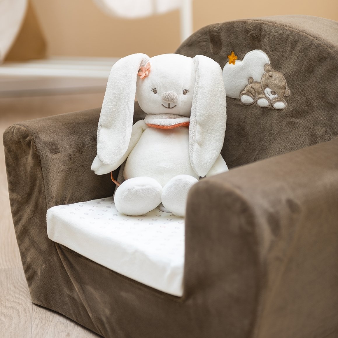 Мягкая игрушка Nattou кролик Мия 28 сантиметров (562005) фото 2