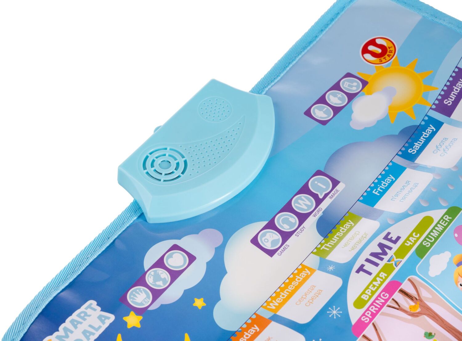 Аудіо постер інтерактивний Smart Koala Час і Пори року (SKCIT4)фото