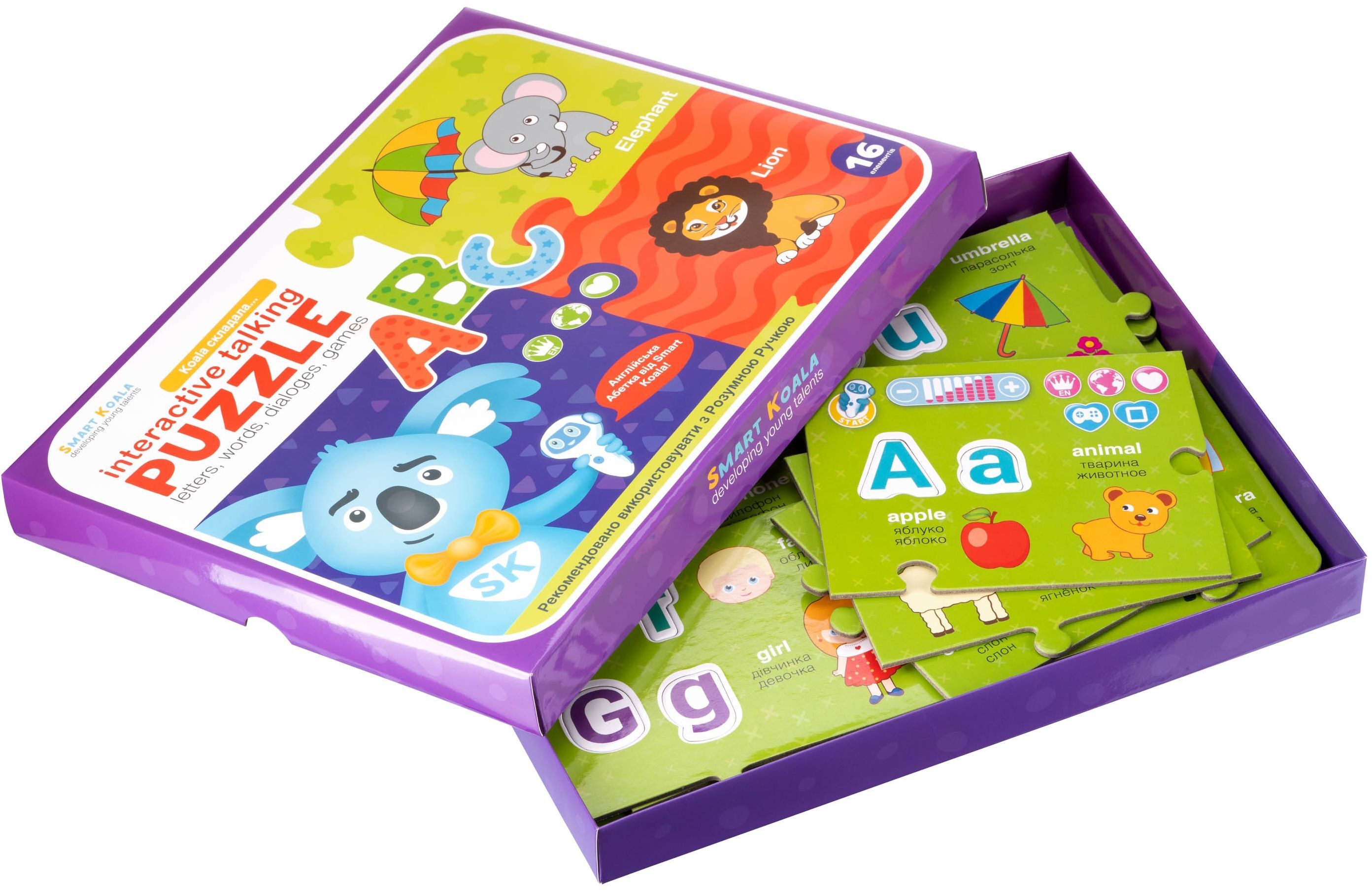 Книга інтерактивна Smart Koala "Англійська Алфавіт" (SKBEA1)фото5