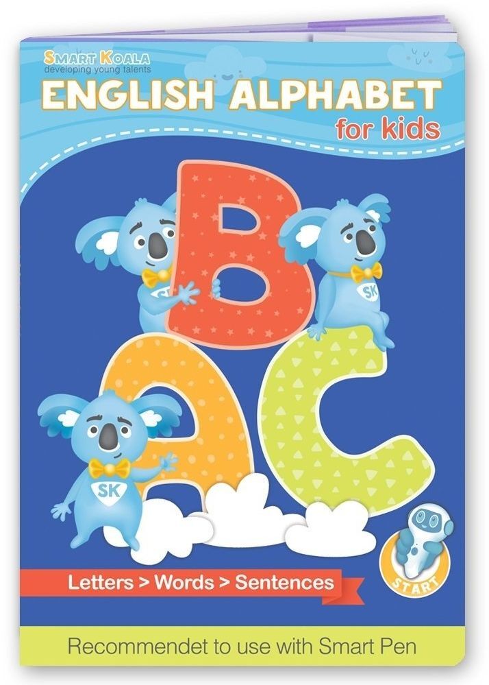 Книга інтерактивна Smart Koala "Англійська Алфавіт" (SKBEA1)фото2