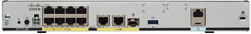 Маршрутизатор Cisco ISR 1100 (C1111-8P) фото 2