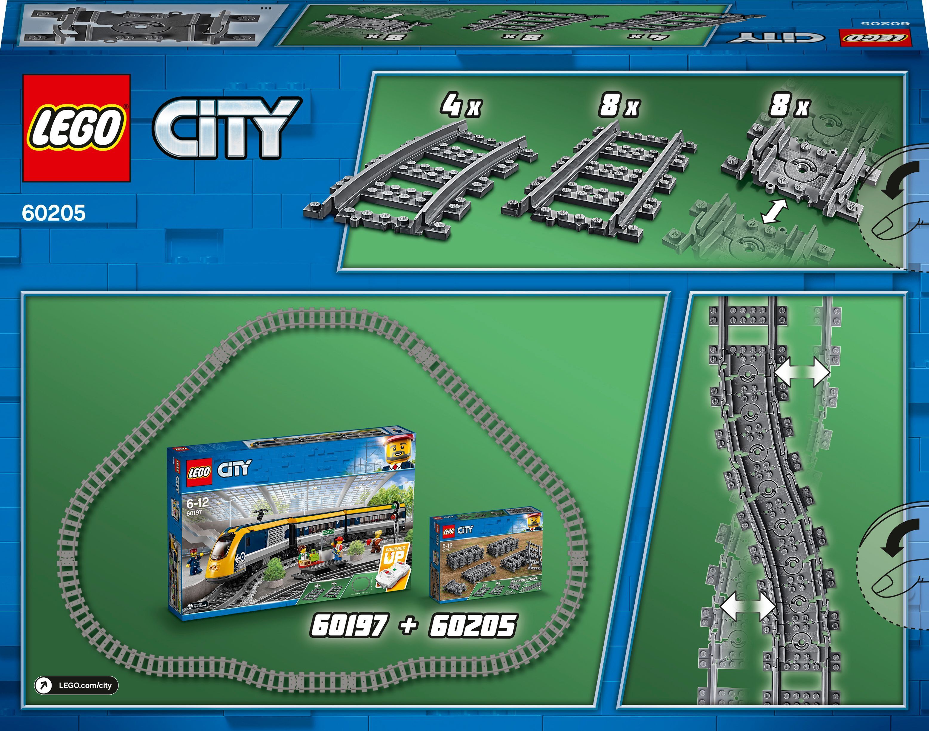 LEGO 60205 City Trains Трасифото5
