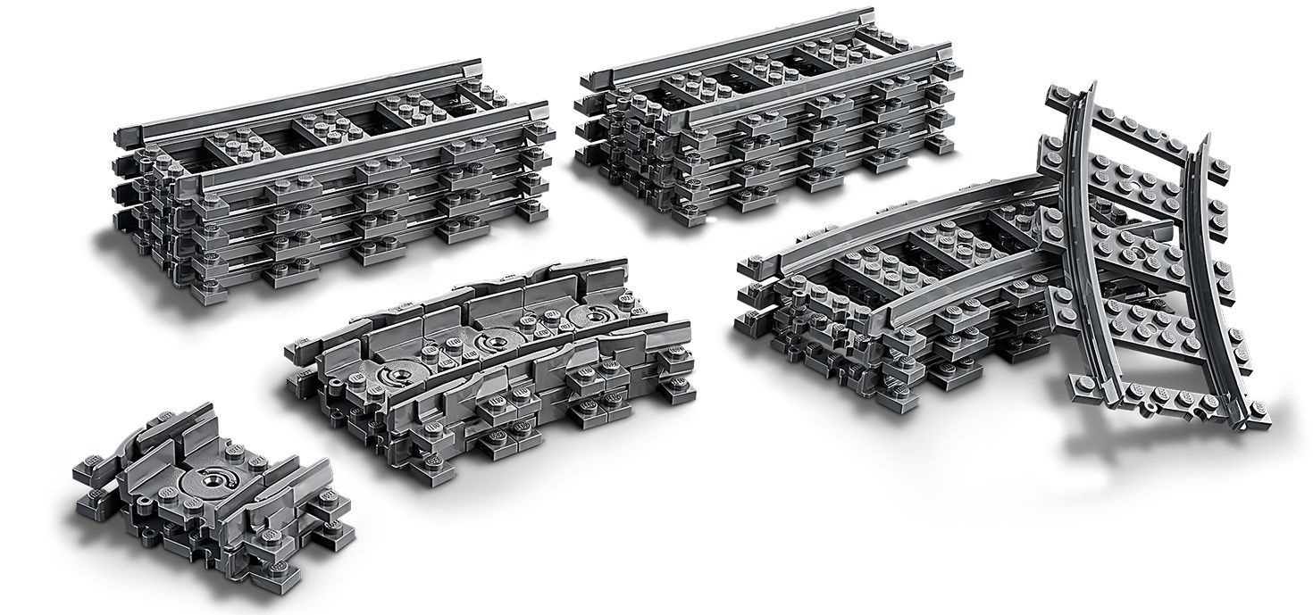 LEGO 60205 City Trains Трасифото3