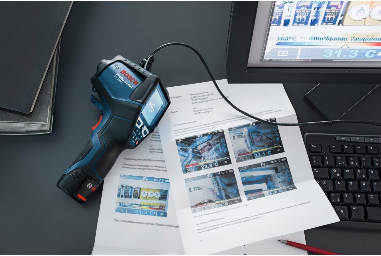 Термодетектор Bosch Professional GIS фото 5
