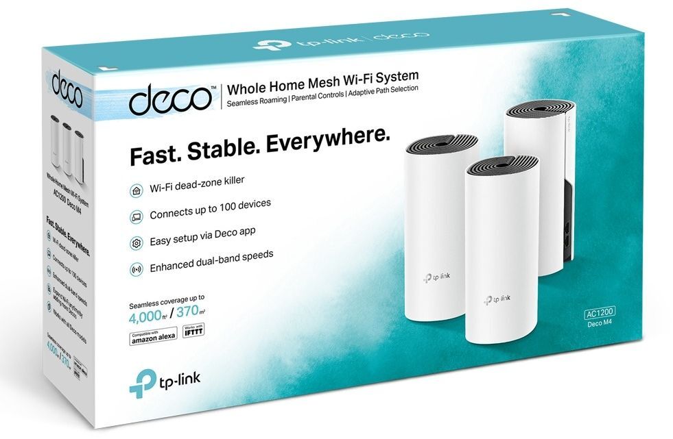 Беспроводная система Wi-Fi TP-LINK DECO-M4-3-PACK фото 5