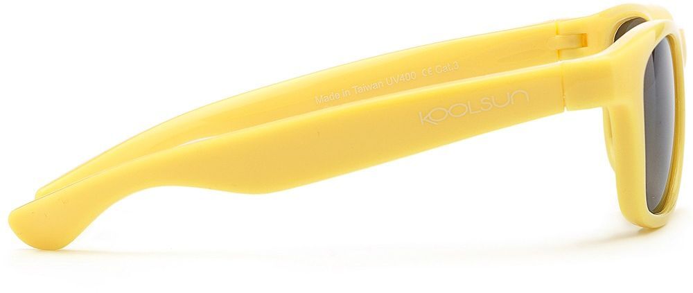 Дитячі сонцезахисні окуляри Koolsun KS-WAGR003 золотого кольору 3+ (KS-WAGR003) фото2