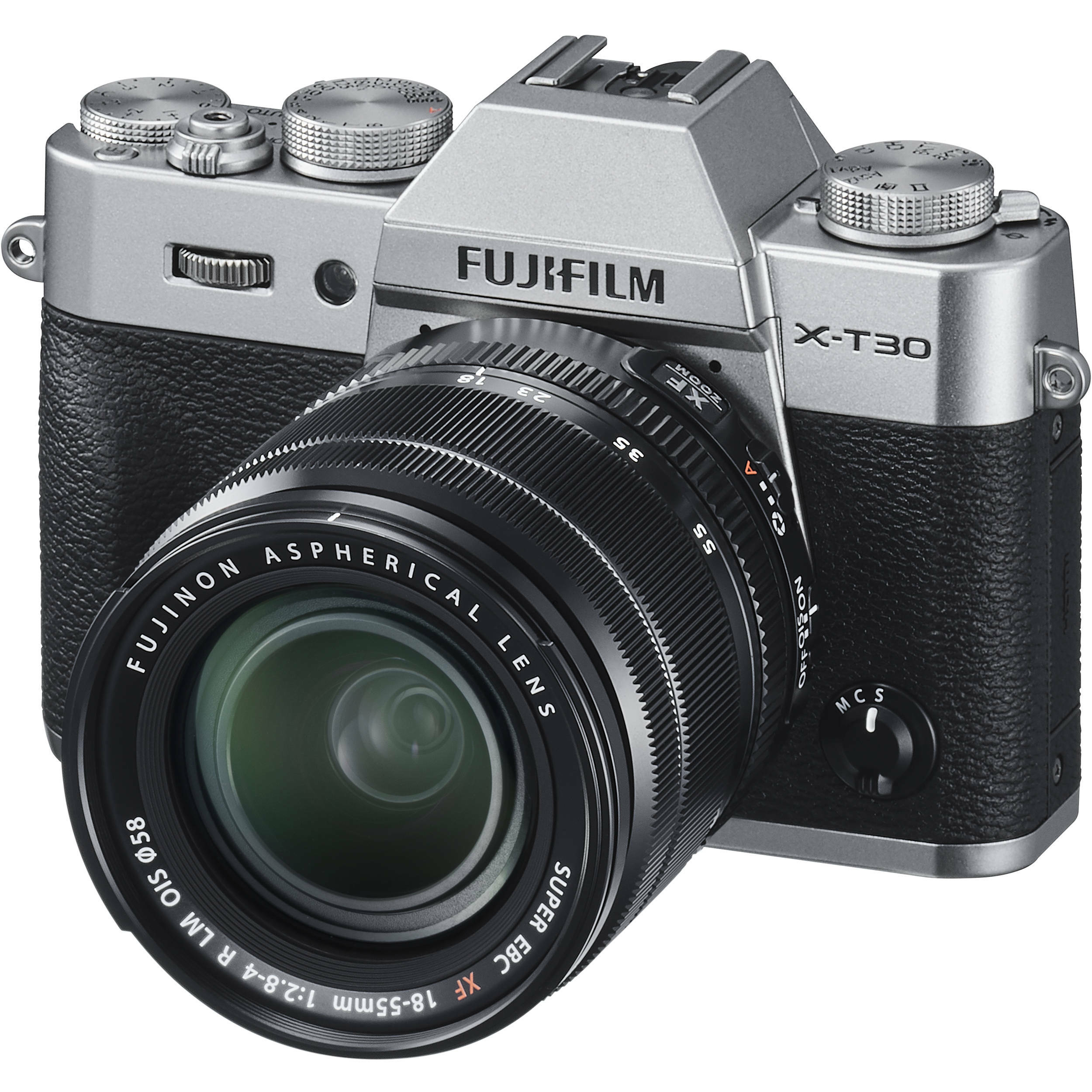  Фотоапарат FUJIFILM X-T30+XF 18-55mm F2.8-4R Silver (16619841) фото3