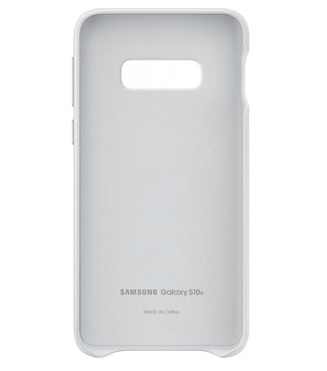 Чохол Samsung для Galaxy S10e (G970) Leather Cover White фото3