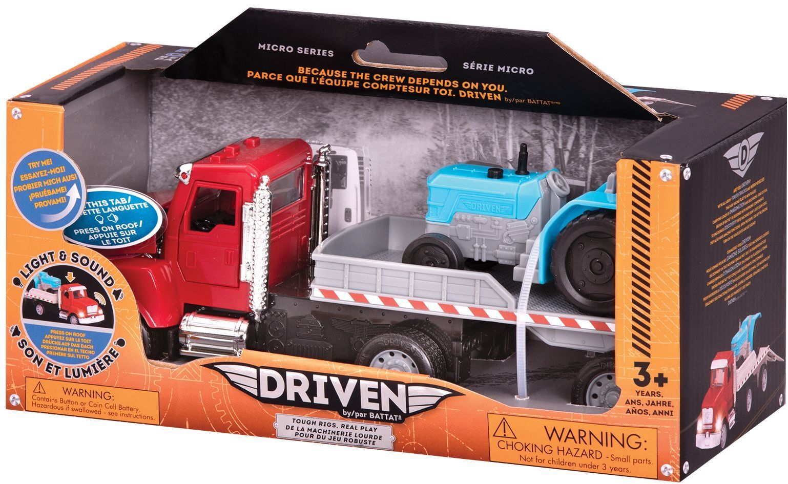 Машинка DRIVEN MICRO Вантажівка - евакуатор (WH1073Z)фото6