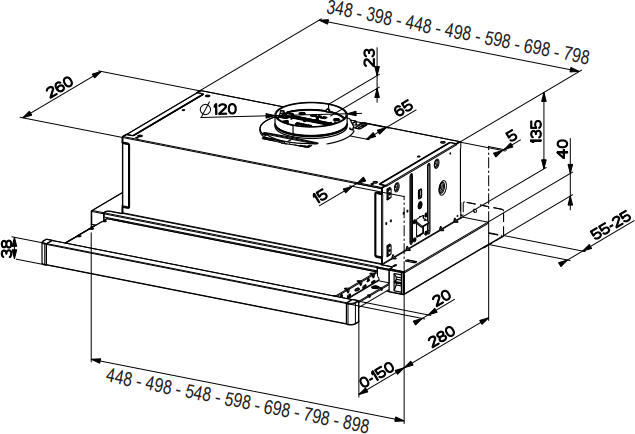 Вытяжка Franke Flexa FTC 532L GR (315.0547.794) фото 2