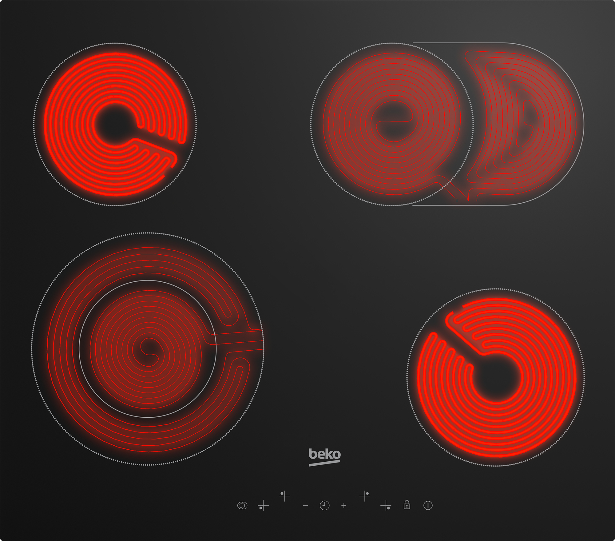 Варильна поверхня електрична BEKO HIC64403Tфото5