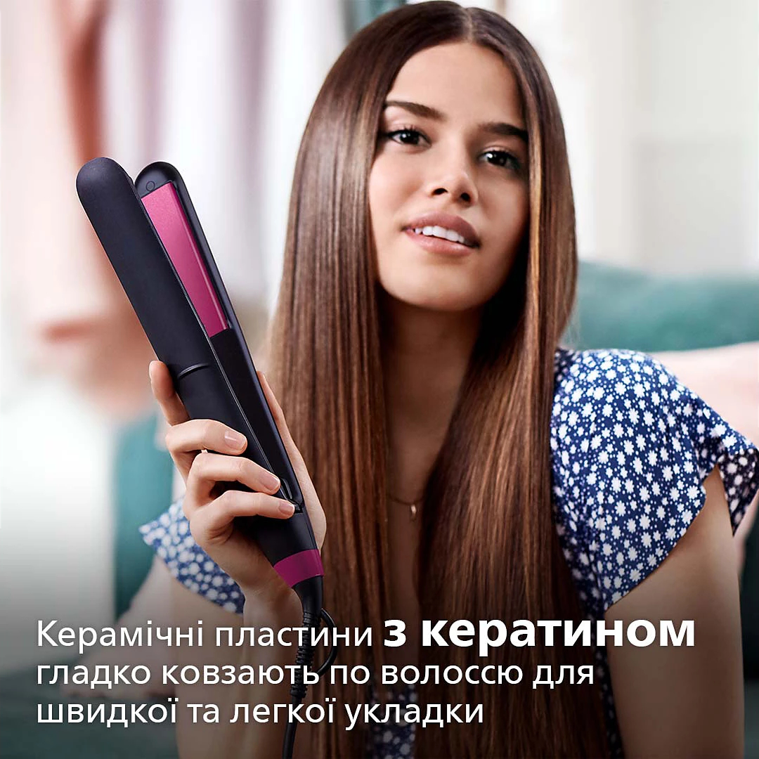 Вирівнювач волосся Philips StraightCare Essential BHS375/00фото5