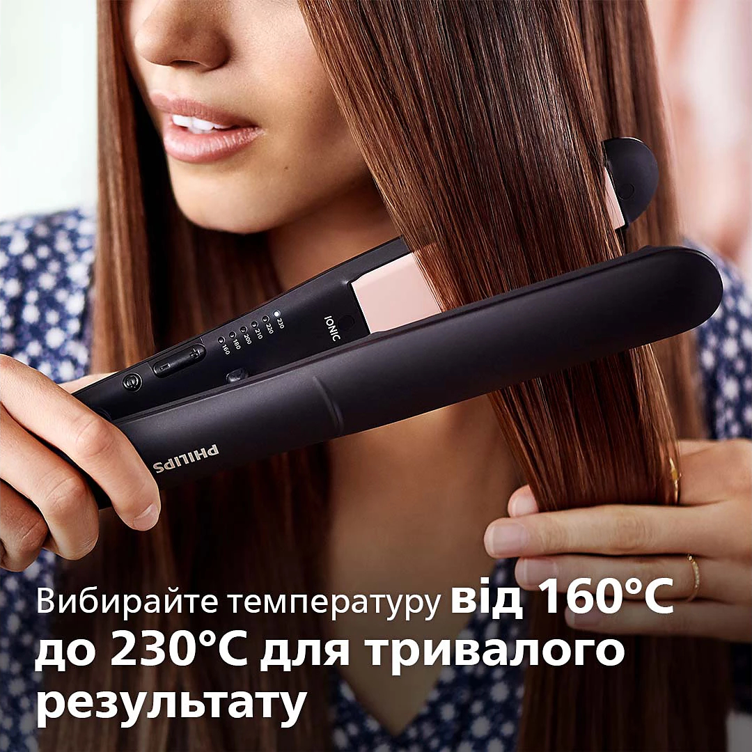 Вирівнювач волосся PHILIPS StraightCare Essential BHS378/00фото7