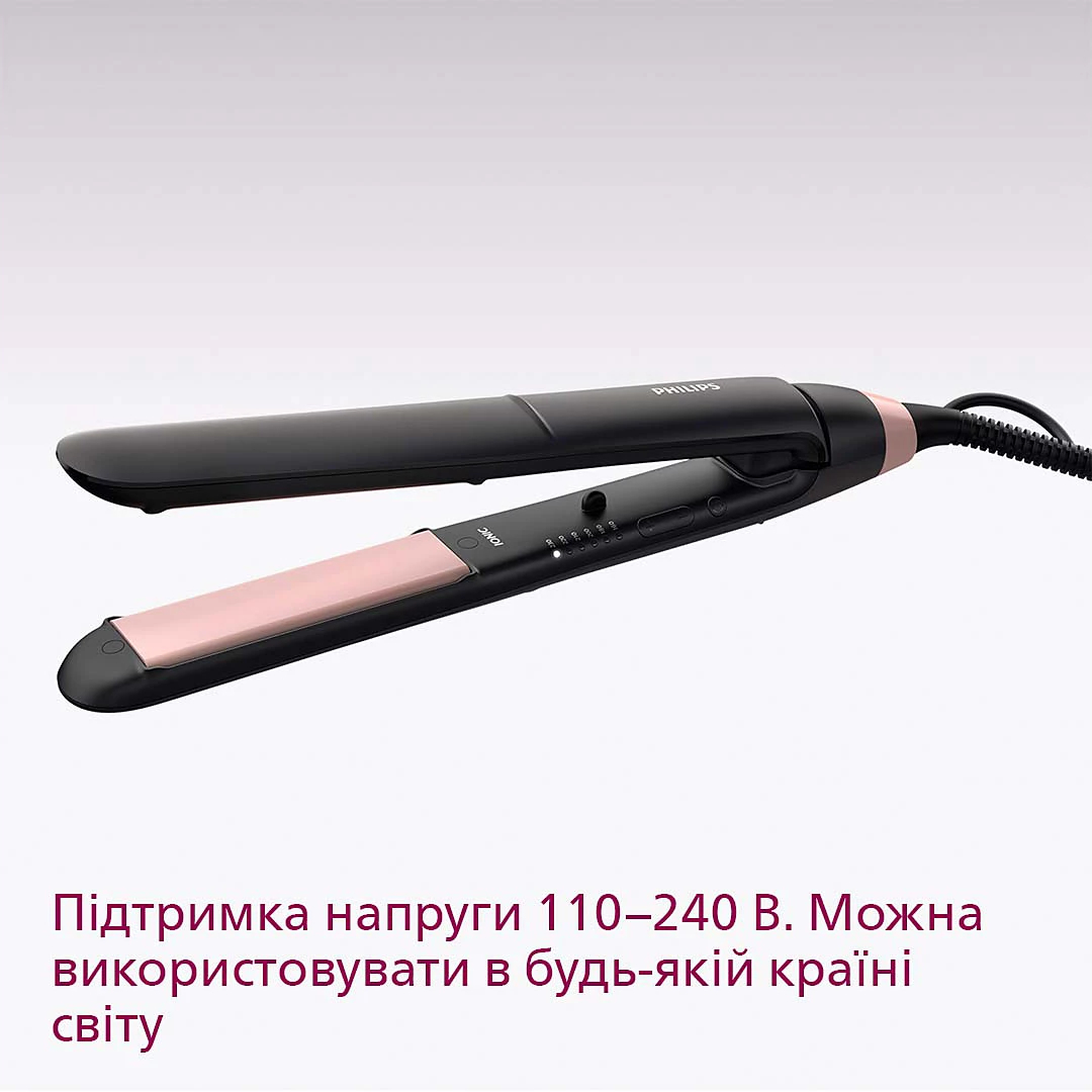 Вирівнювач волосся PHILIPS StraightCare Essential BHS378/00фото13