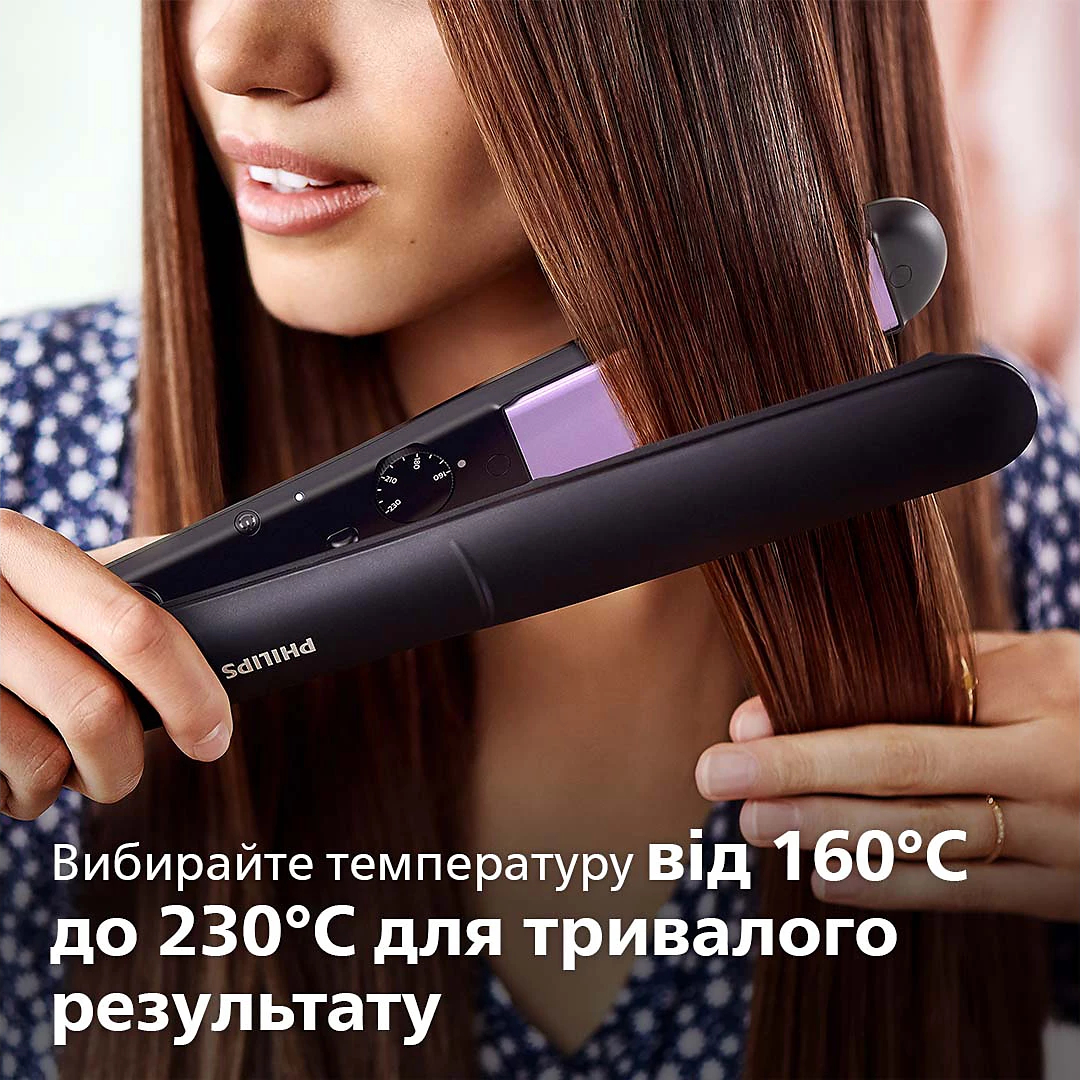 Выпрямитель волос PHILIPS StraightCare Essential BHS377/00 фото 6