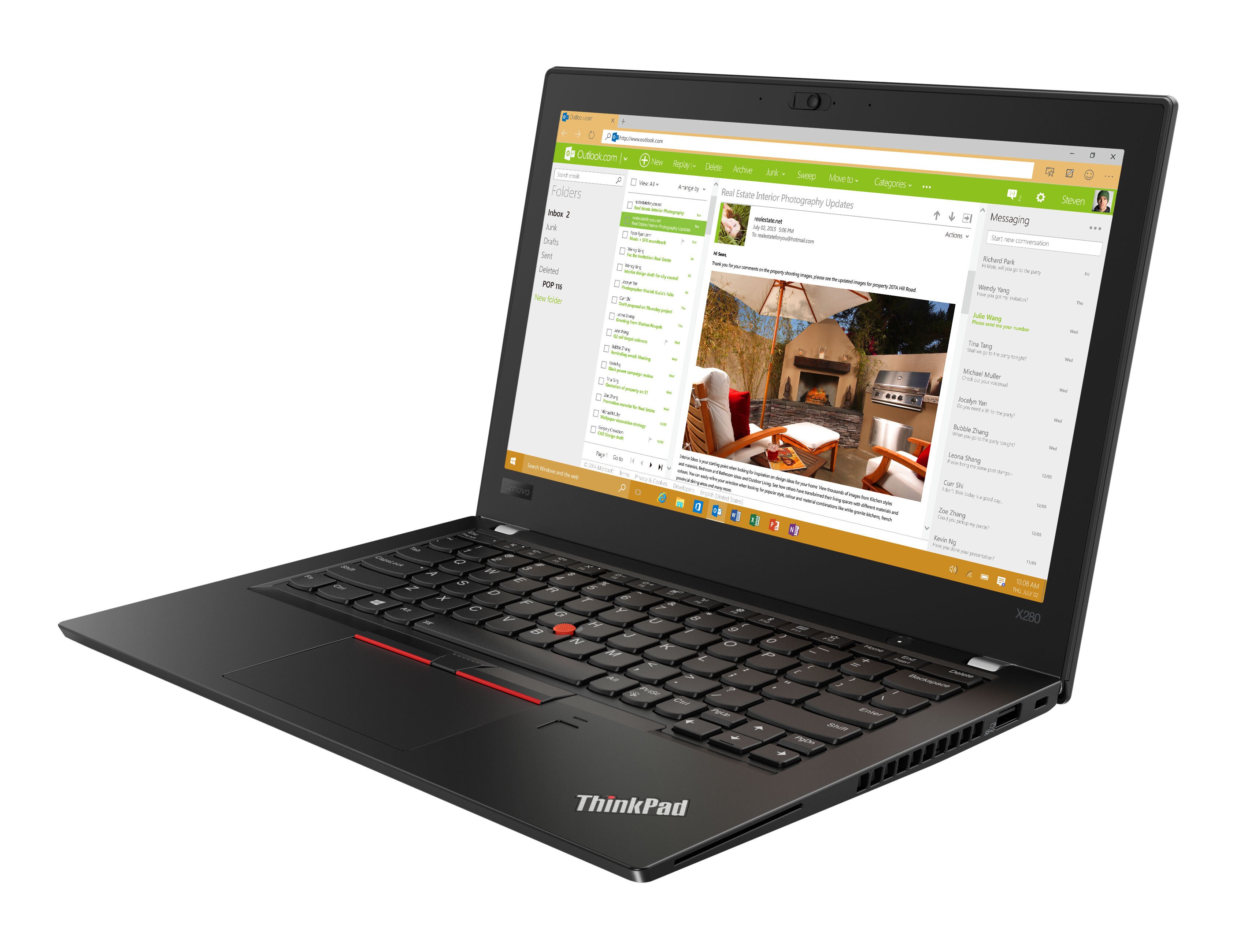  Ноутбук LENOVO ThinkPad X280 (20KES1270S) фото6