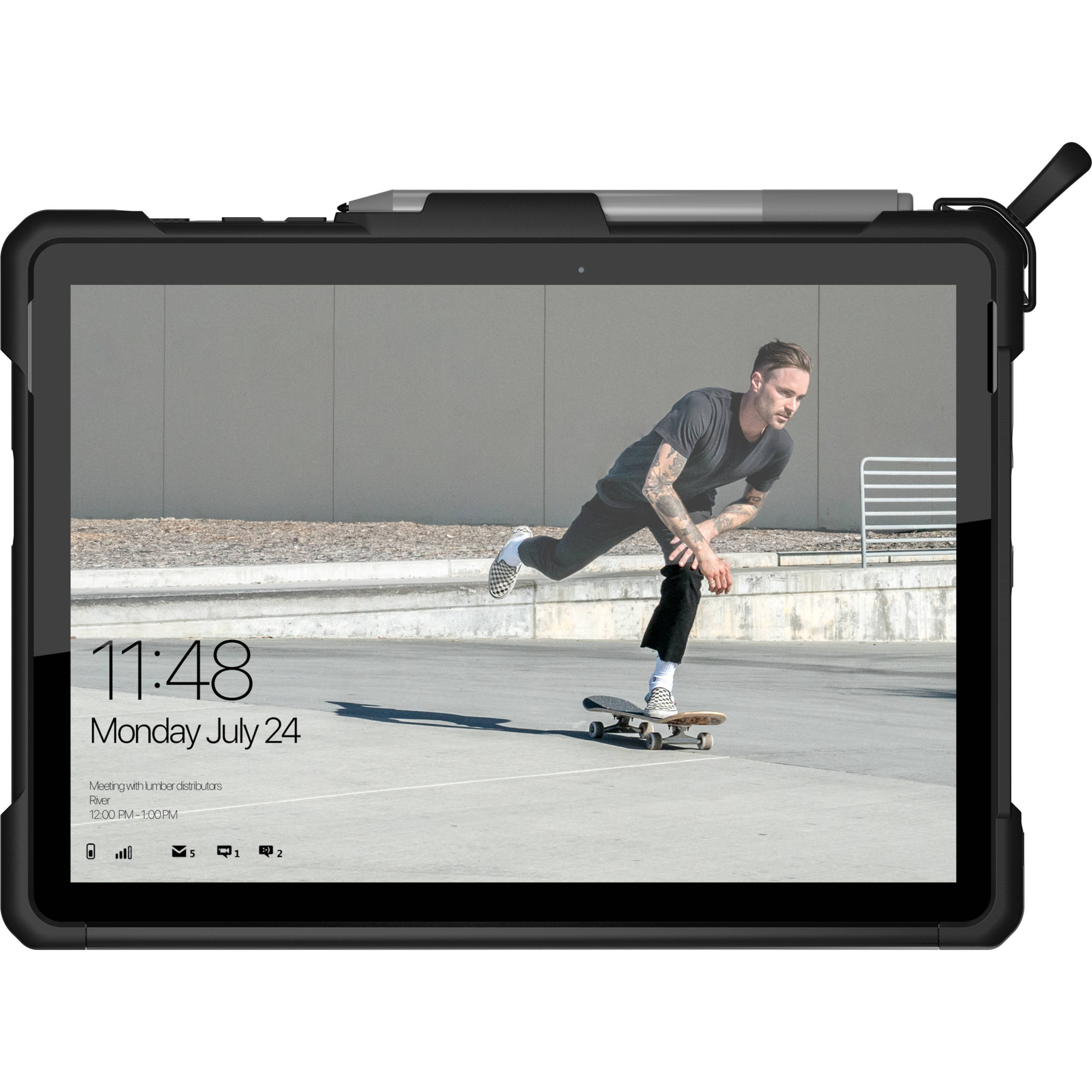 Чехол UAG для Microsoft Surface Go Metropolis Black фото 6