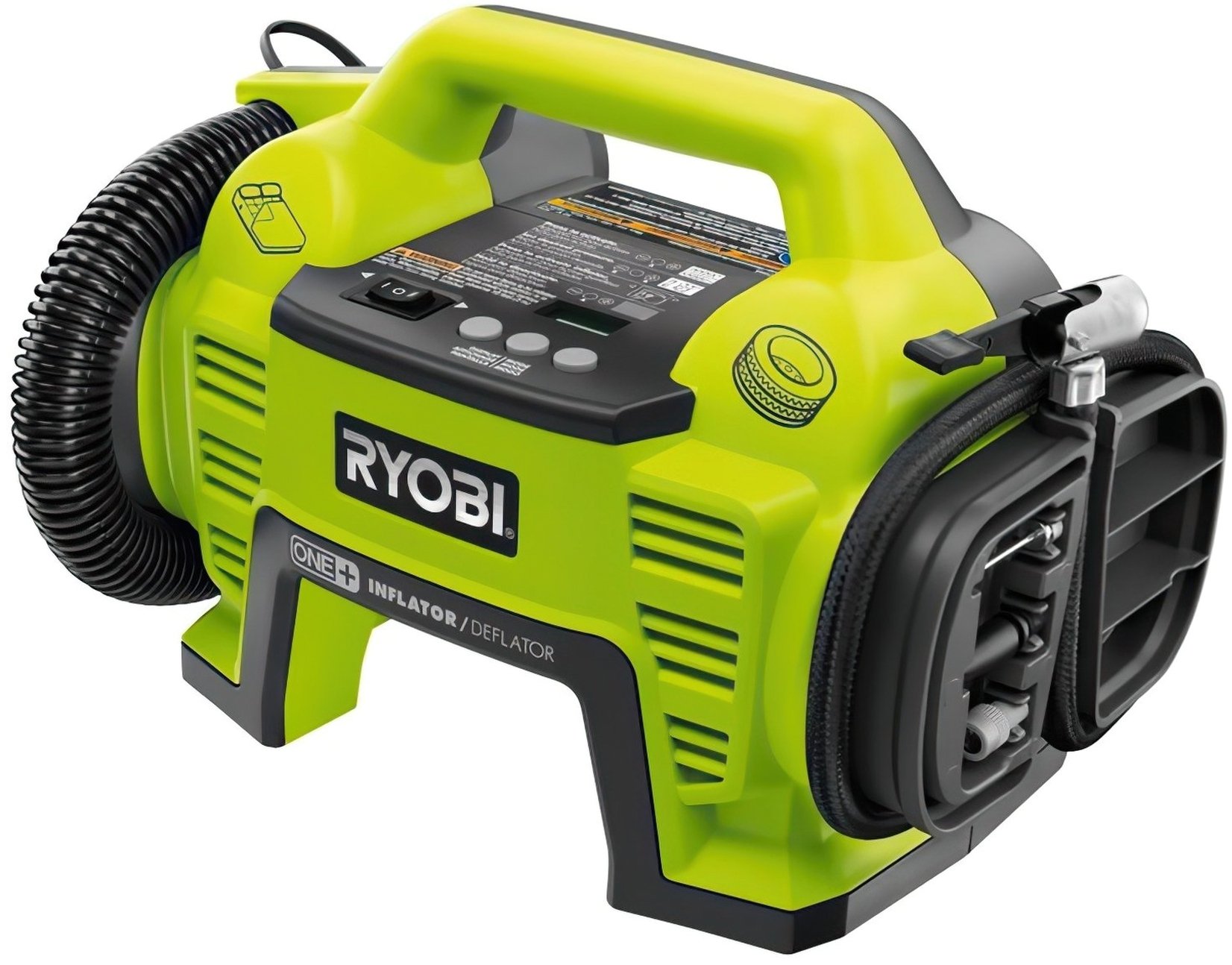 Компрессор аккумуляторный Ryobi ONE+ R18i-0 (без АКБ и ЗУ) фото 2