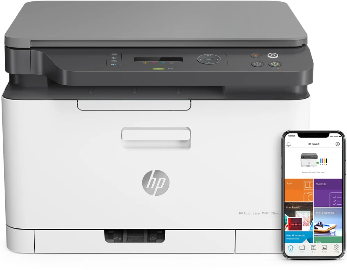 МФУ лазерное HP Color Laser M178nw с Wi-Fi (4ZB96A) фото 5