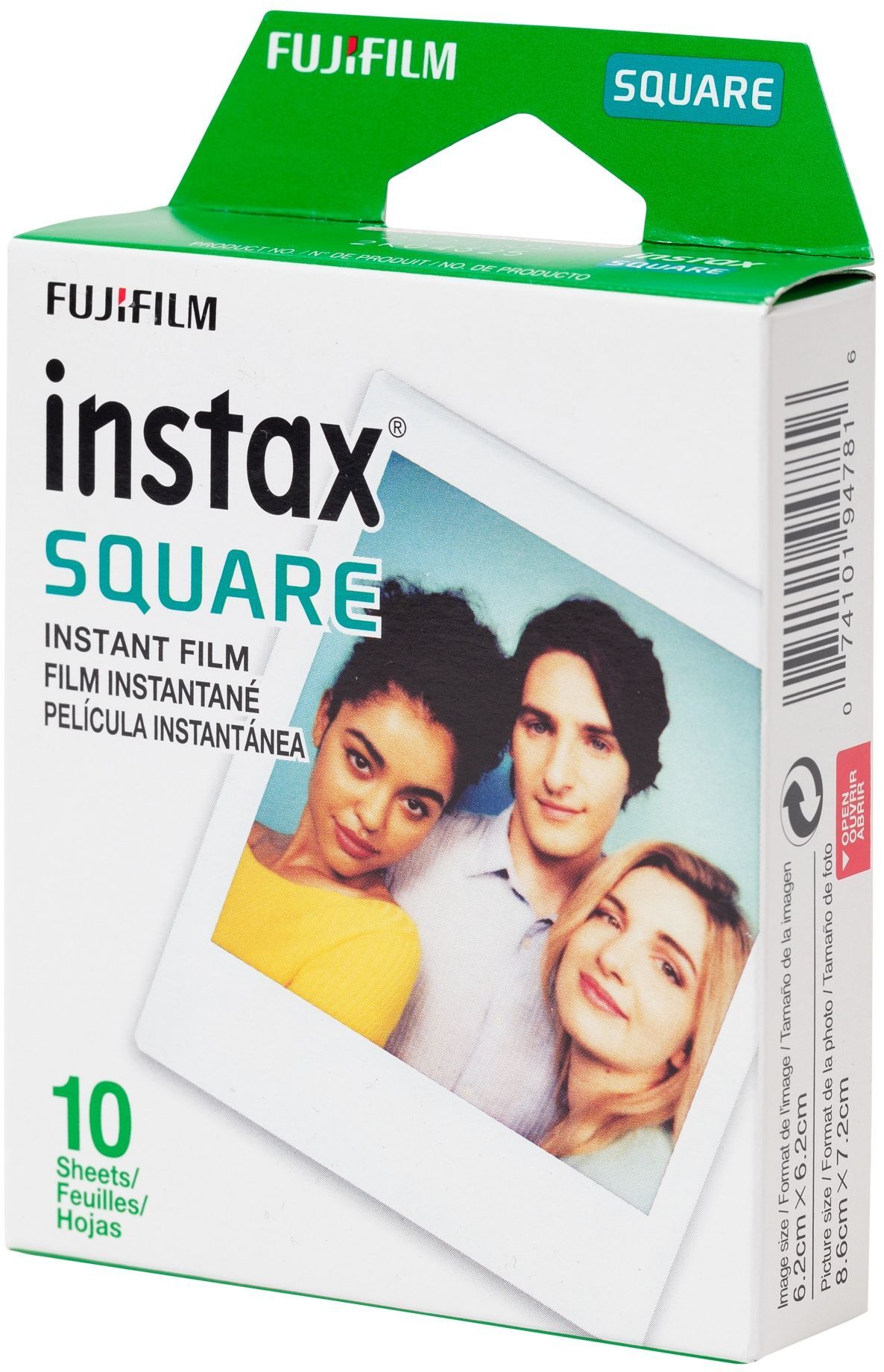 Фотобумага Fujifilm INSTAX SQUARE (86х72мм10шт) фото 3