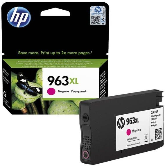 Картридж струменевий HP 963XL High Yield Magenta Original Ink Cartridge (3JA28AE)фото3