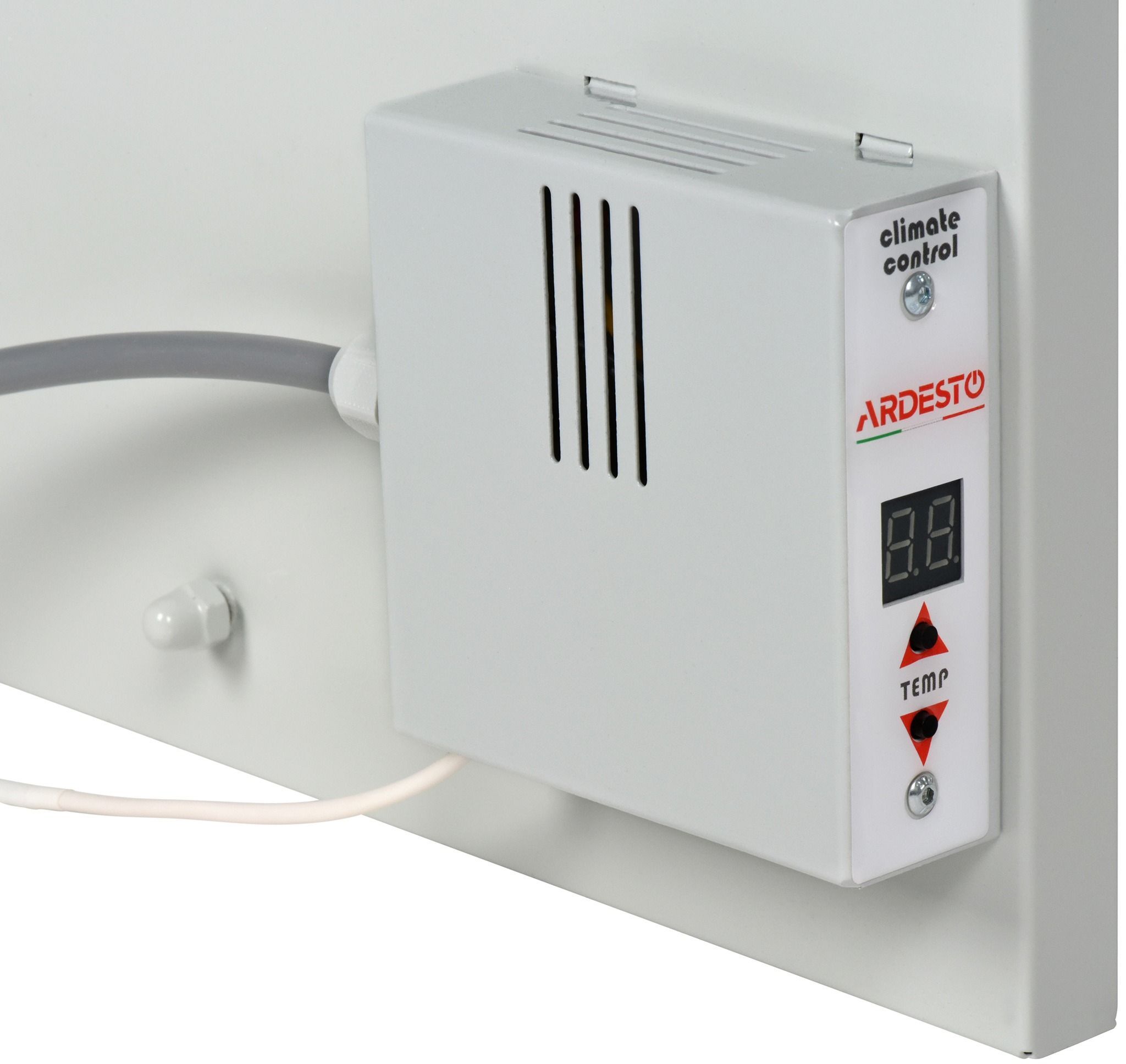 Керамическая электронагревательная панель с терморегулятором Ardesto HCP-1000RBRM (коричневый мрамор) фото 4