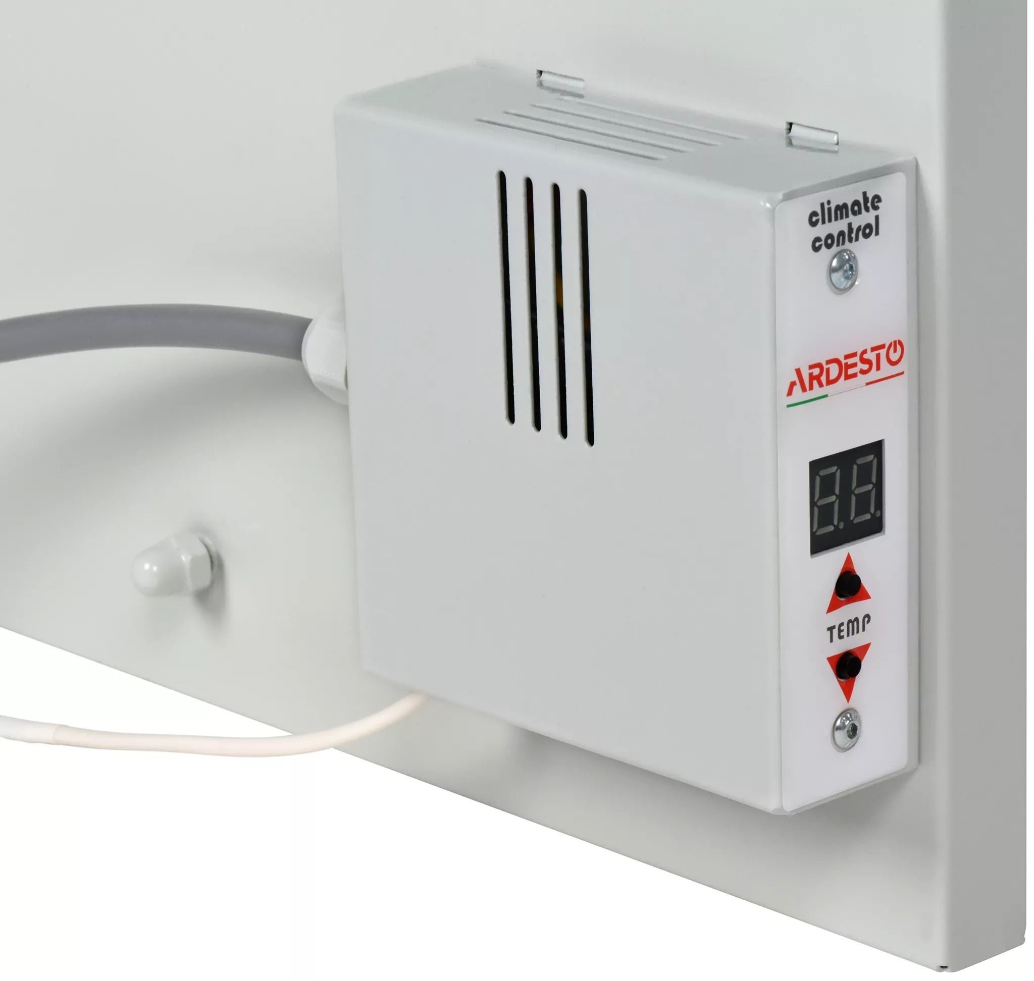 Керамическая электронагревательная панель с терморегулятором Ardesto HCP-1000RBGM (бежевый мрамор) фото 4