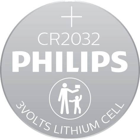 Батарейка Philips Lithium CR 2032 BLI 1 (CR2032/01B) фото 2