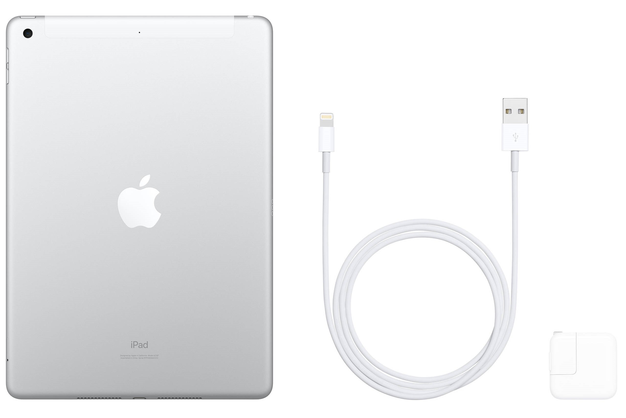 Планшет Apple iPad 10.2" Wi-Fi + 4G 32GB Silver (MW6C2RK/A) 2019 фото 4