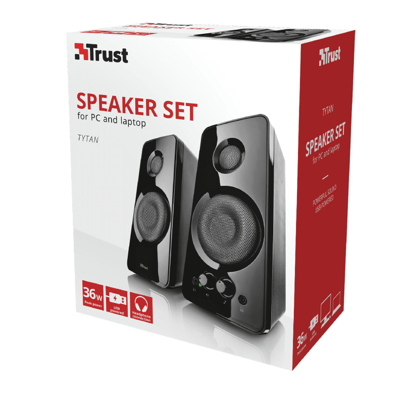 Акустична система Trust 2.0 Tytan Black (21560_TRUST)фото