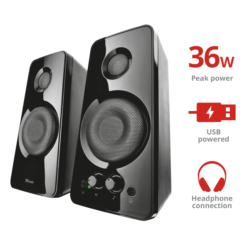 Акустична система Trust 2.0 Tytan Black (21560_TRUST)фото