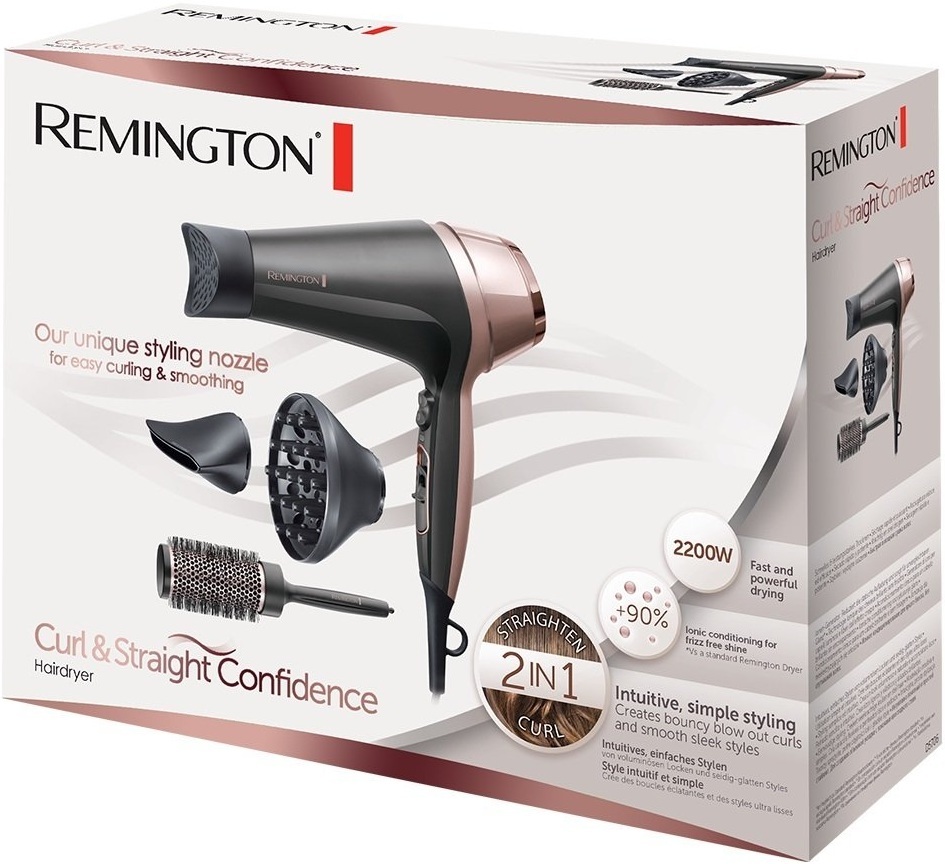 Фен Remington D5706 CURL & STRAIGHT CONFIDENCEфото4