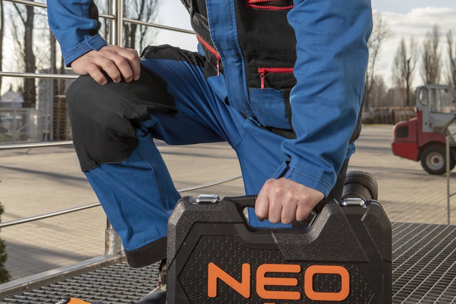 Робочі штани Neo Tools HD+, розмір XXL (81-225-XXL)фото6