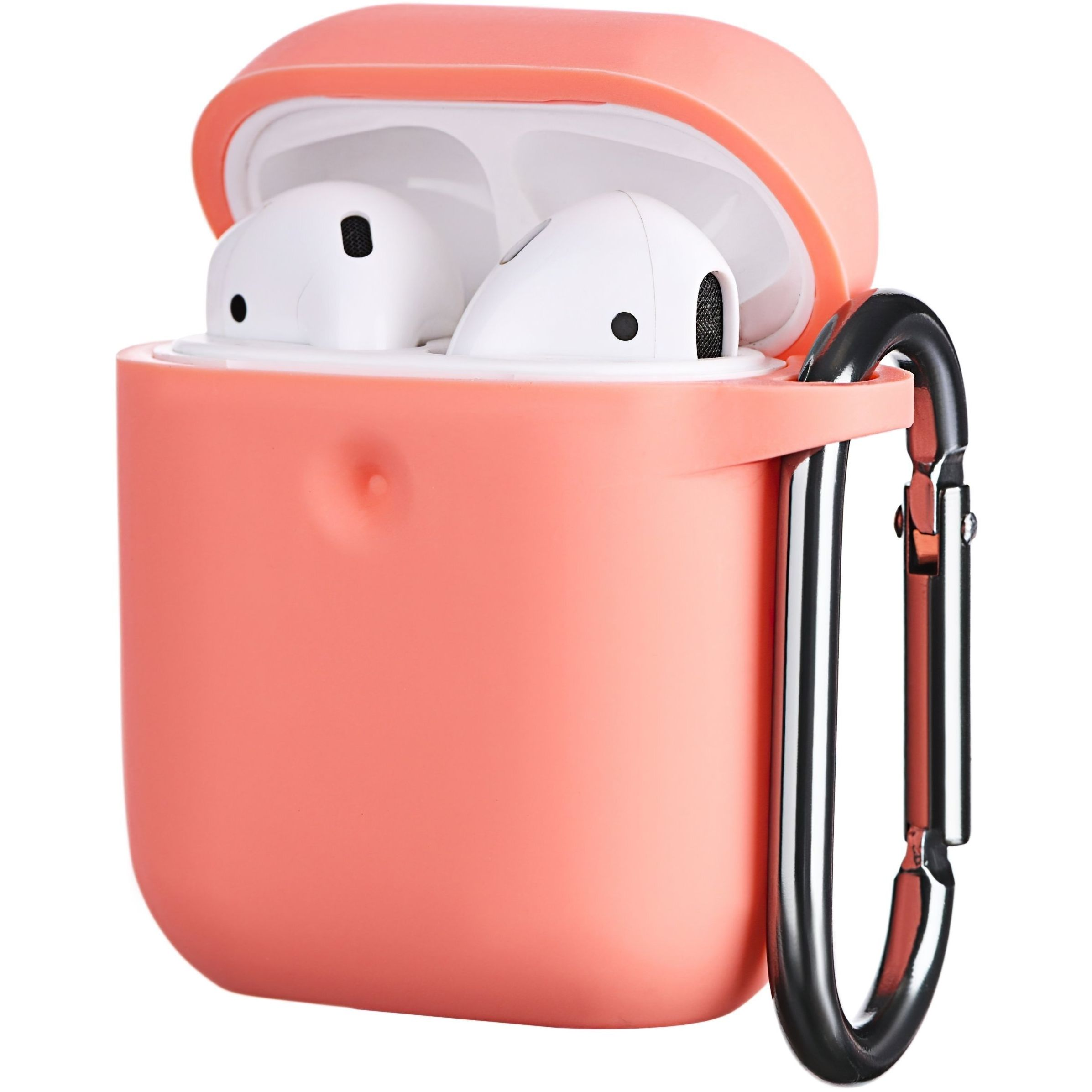 Чехол 2Е для Apple AirPods Pure Color Silicone (3mm) Rose pink (2E-AIR-PODS-IBPCS-3-RPK) фото 2