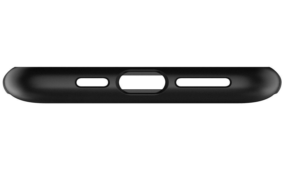 Чeхол Spigen для iPhone 11 Pro Max Slim Armor Black фото 2