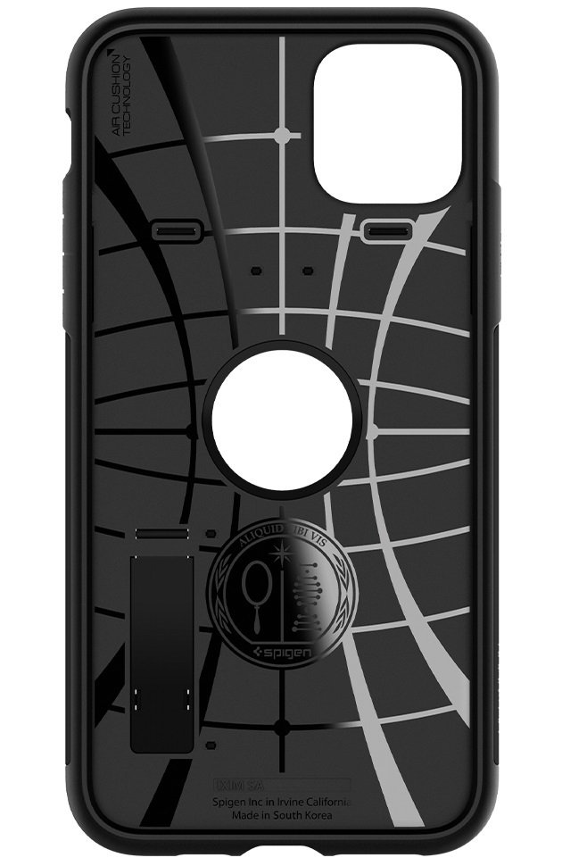Чeхол Spigen для iPhone 11 Pro Max Slim Armor Black фото 4