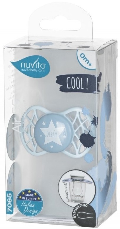 Пустушка симетрична Nuvita NV7065 Air55 Cool 0m + 