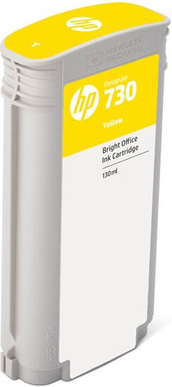 Картридж струйный HP No. 730 DesignJet T1600/T1700/T2600 Yellow, 130 ml (P2V64A) фото 3