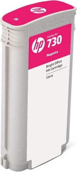 Картридж струйный HP No. 730 DesignJet T1600/T1700/T2600 Magenta, 130 ml (P2V63A) фото 3