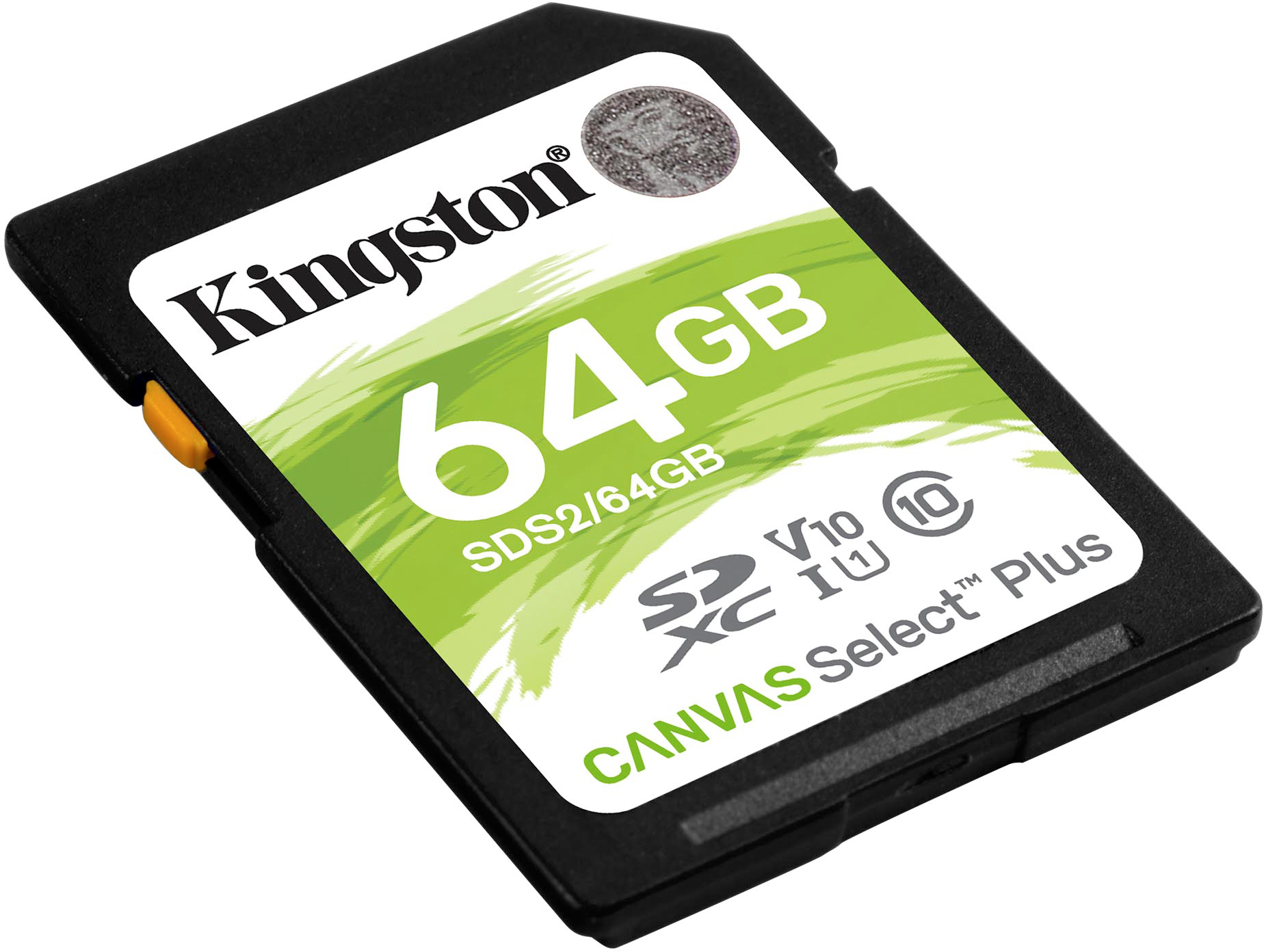 Карта памяти Kingston SDXC 64GB C10 UHS-I R100MB/s (SDS2/64GB) фото 