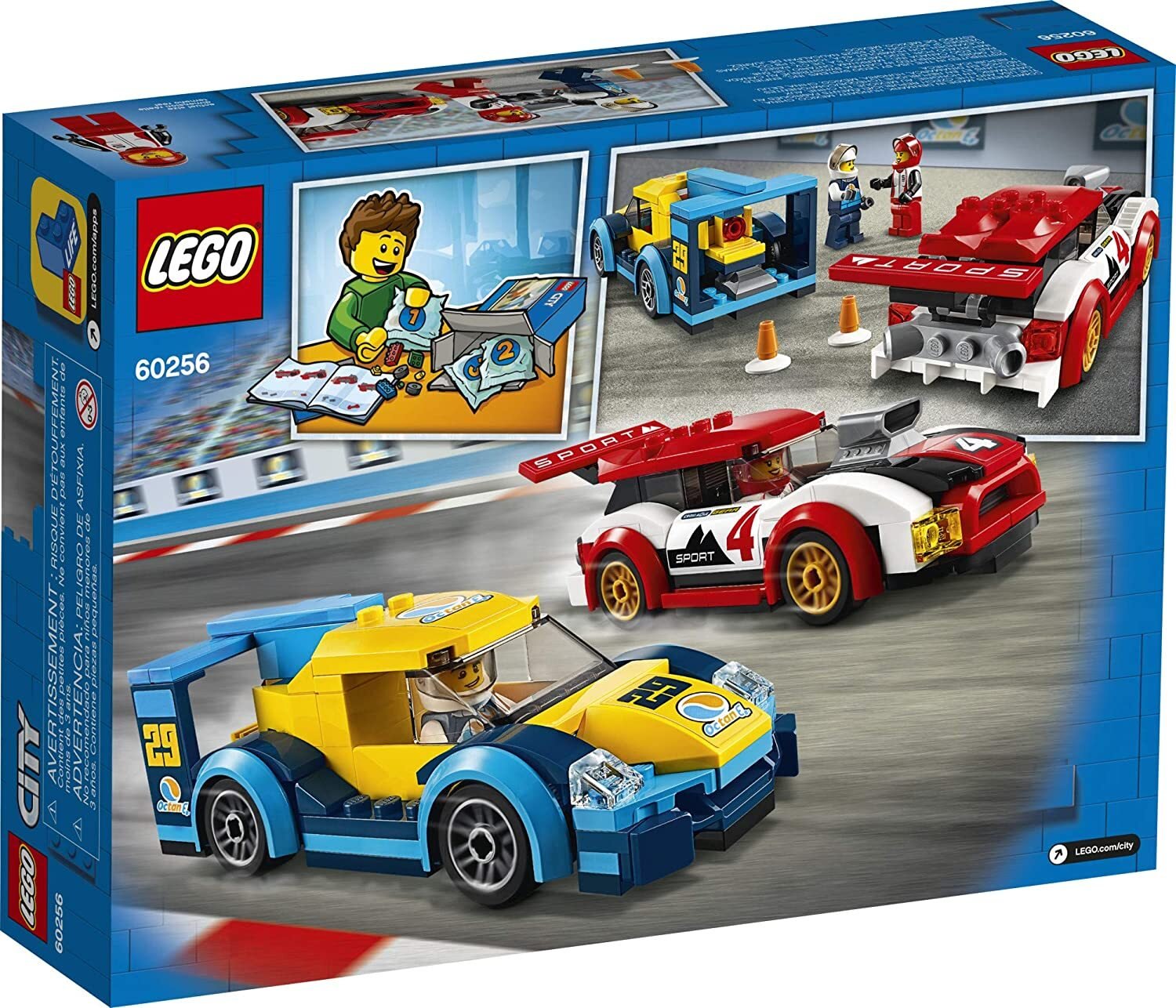 LEGO 60256 City Nitro Wheels Гоночные автомобили фото 5