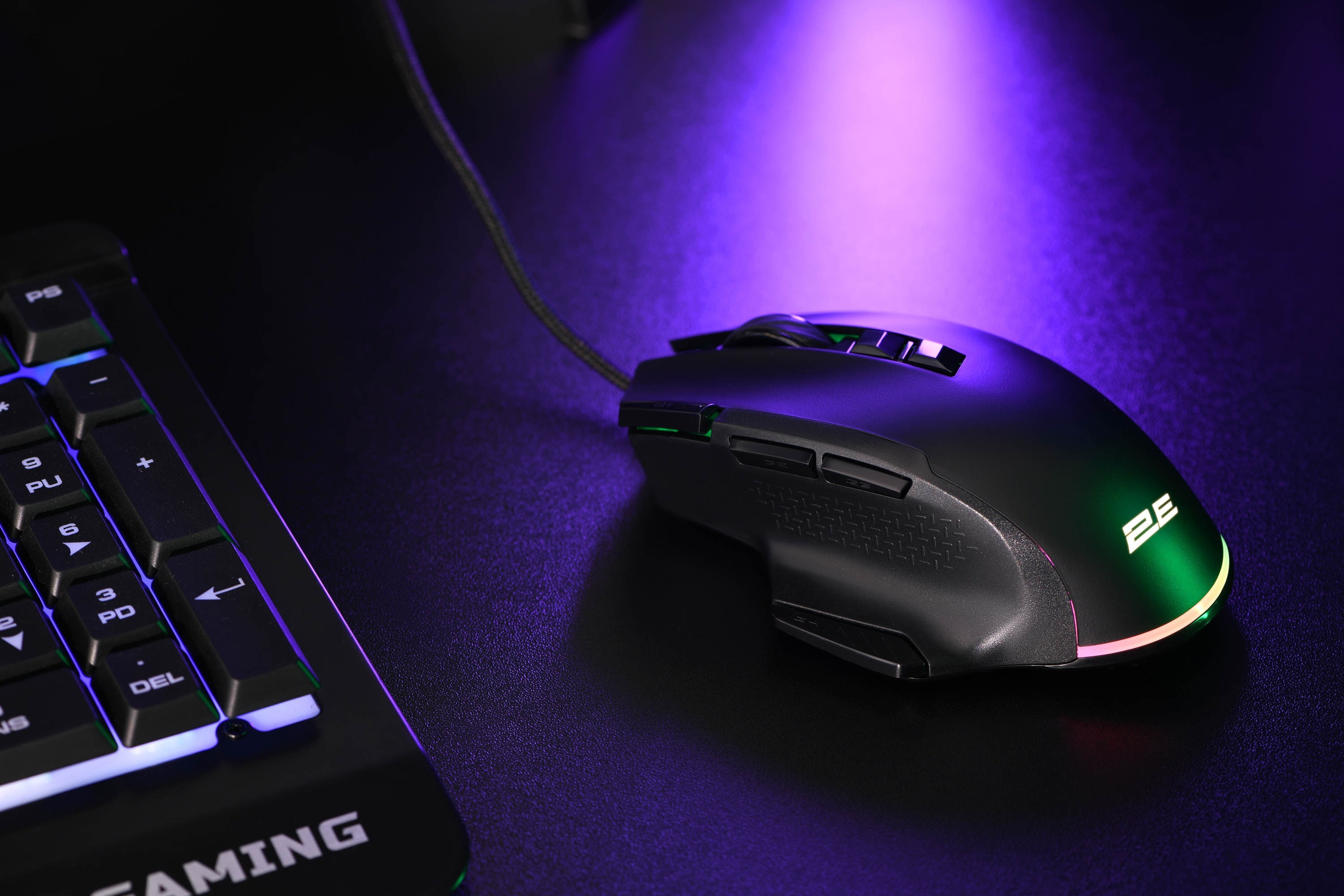 Игровая мышь 2E Gaming MG330 RGB USB Black (2E-MG330UB) фото 