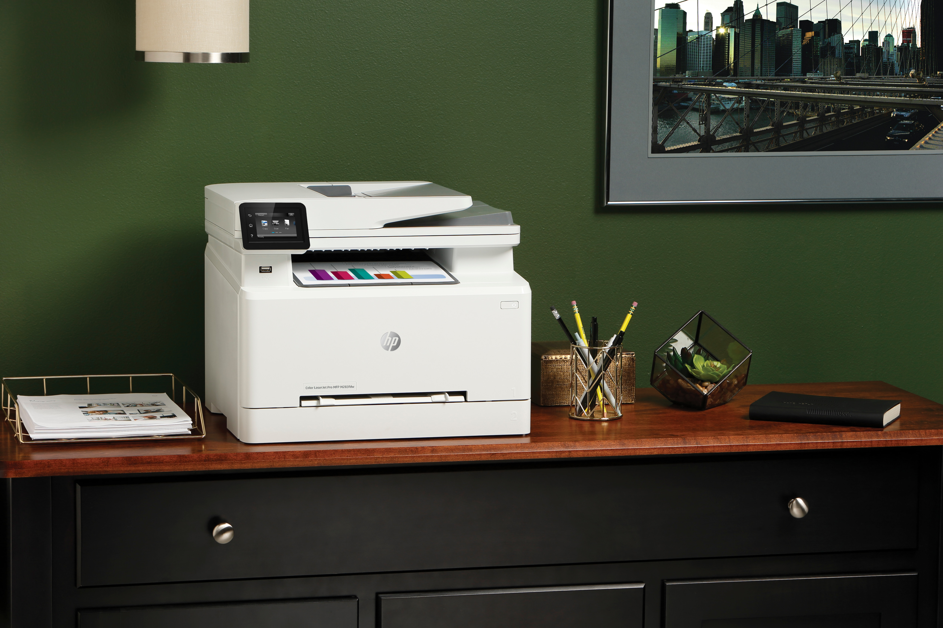 БФП лазерний HP Color LaserJet Pro M283fdw з Wi-Fi (7KW75A)фото8