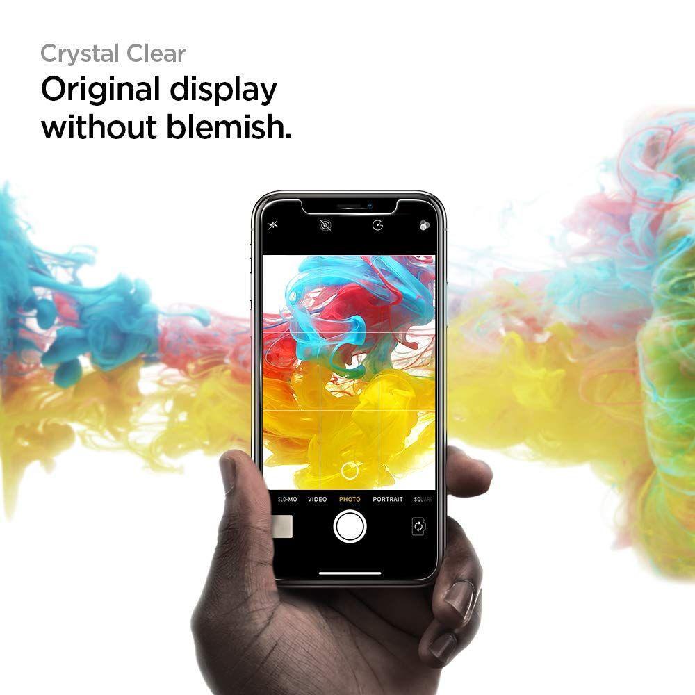 Стекло Spigen для iPhone 11 Pro/XS/X AlignMaster Glas tR 2 pack фото
