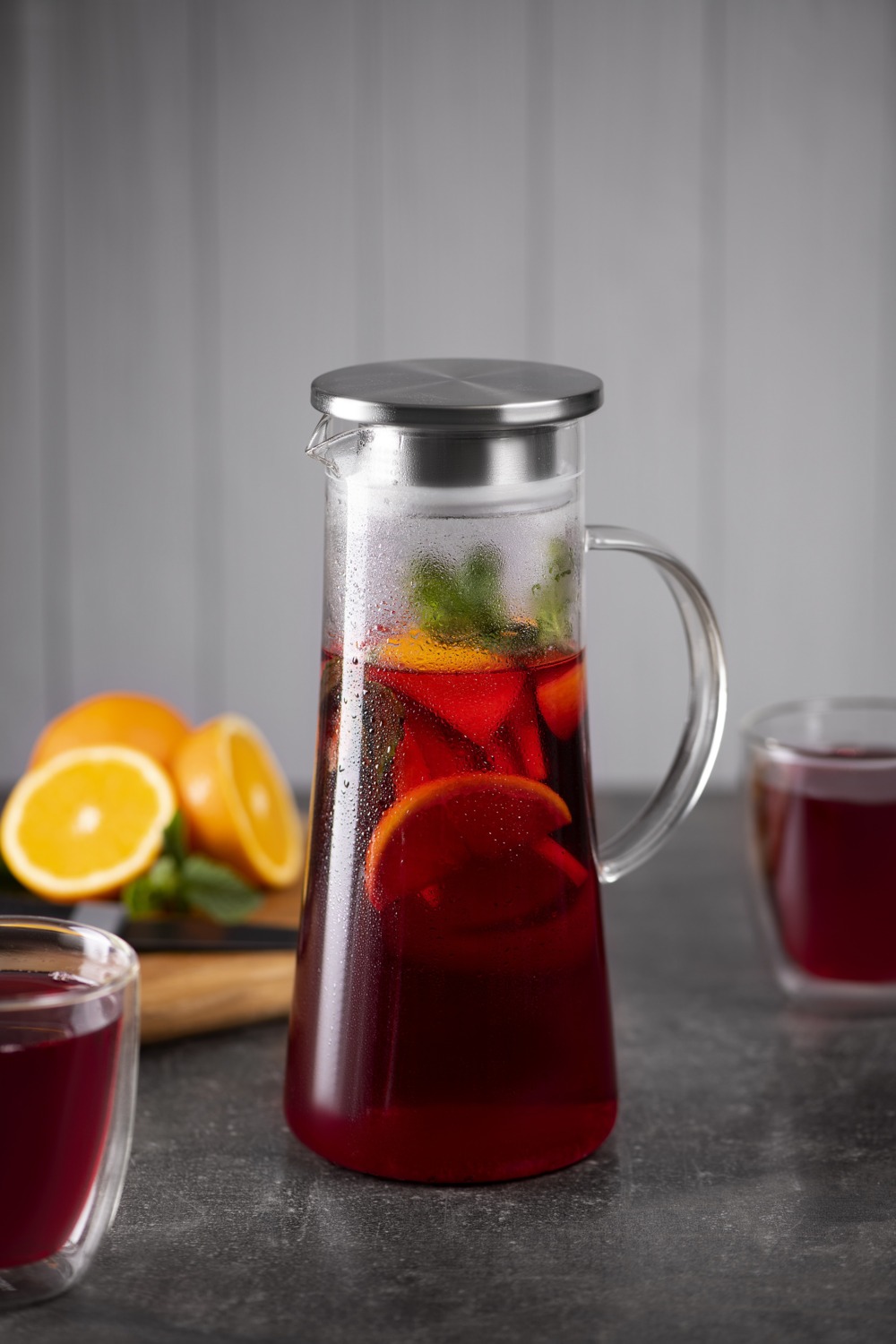 Кувшин ARDESTO с крышкой, 1400 мл AR2614PG фото