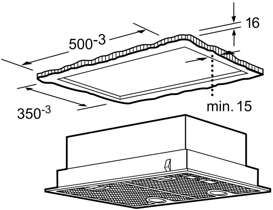 Вытяжка Bosch DHL 555B L фото 2