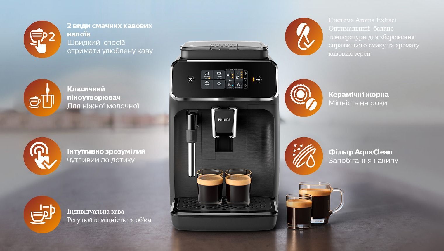 Кофемашина Philips Series 2200 EP2220/10фото5